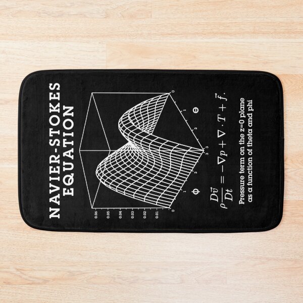 Item preview, Navier Stokes Equation Physics Math Teacher Nerdy Science designed and sold by GrandeDuc.
