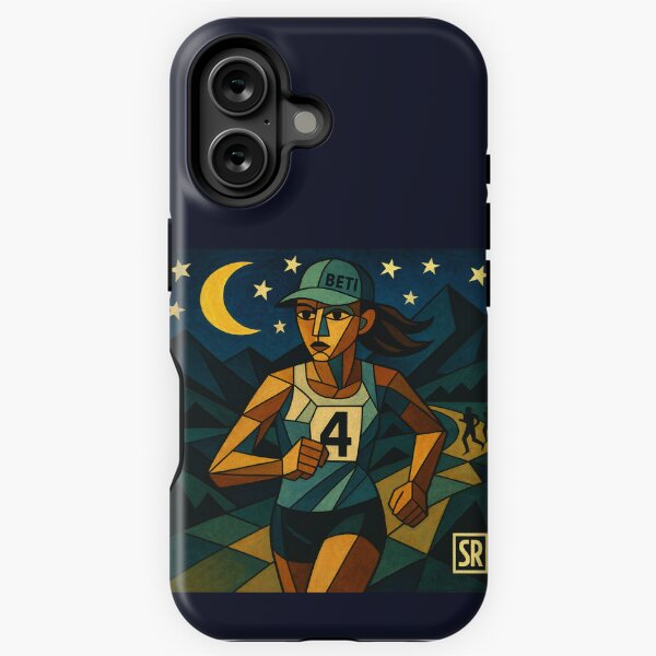 Item preview, night mountain marathon designed and sold by artbyfiletsr.