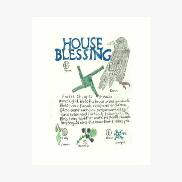 House Blessing Art Print
