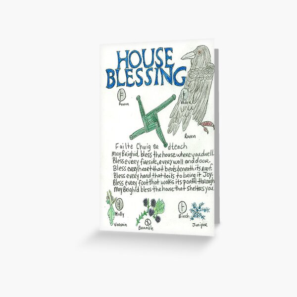 House Blessing Greeting Card
