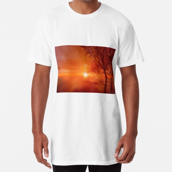 Red Zen Long T-Shirt