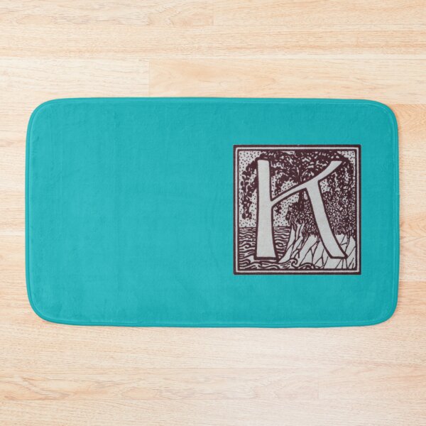 Item preview, Art by Mike Linocut and digitally edited, Alphabet Letter K, combinable designed and sold by allartbymike.