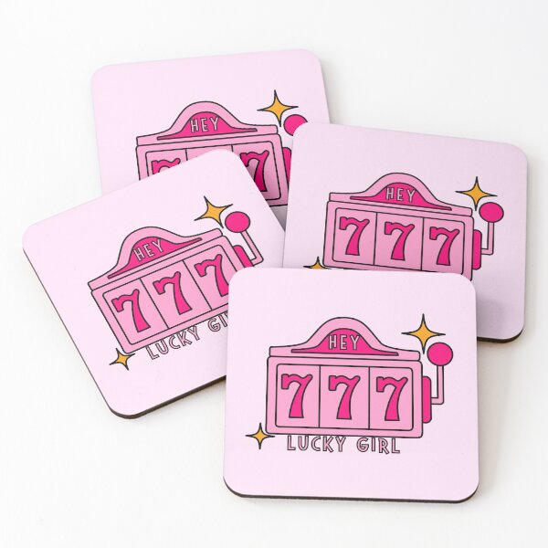 Item preview, Lucky Girl Pink  designed and sold by jugglingelephant.