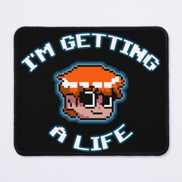 Item preview, Getting a Life - Scott Pilgrim vs the World (© UCS LLC) designed and sold by BassInstinct.