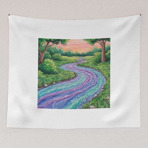 Item preview, Pastel River designed and sold by JordansSketches.