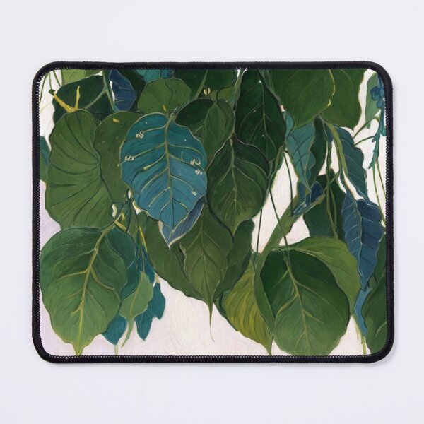 Item preview, Sacred Serenity: The Bodhi Leaf in Watercolor designed and sold by Glam-OOTD.