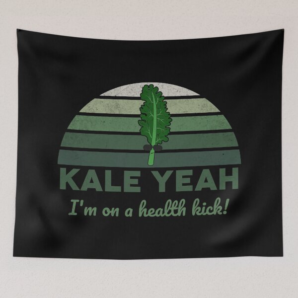 Item preview, Kale Yeah Shirt – Funny Healthy Eating Pun, Vegan & Plant-Based Design designed and sold by MONTRIS.