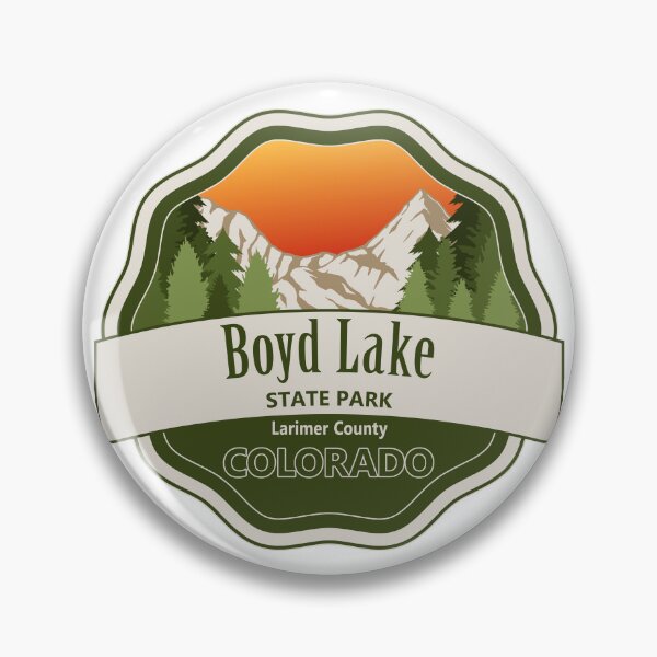 Item preview, Boyd Lake State Park Colorado designed and sold by Wanderful-roads.
