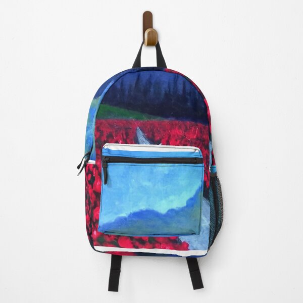 Item preview, Tulip Garden Near The Mountain Painting  designed and sold by Augustyn Engty.