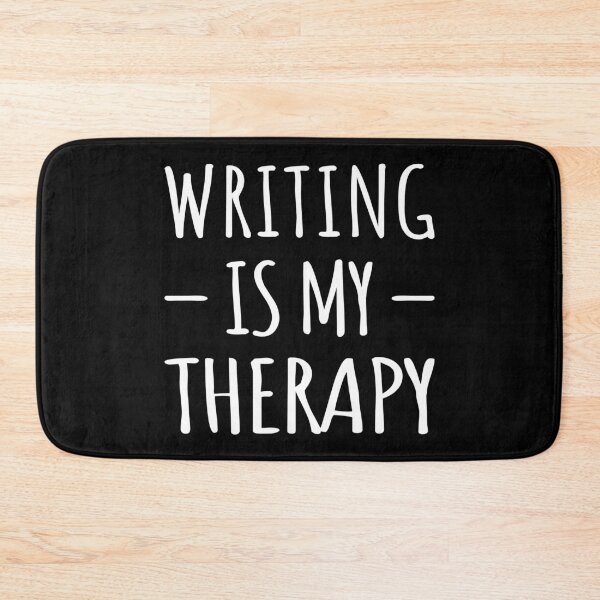 Item preview, Writing Is My Therapy I designed and sold by Lemon Pepper.