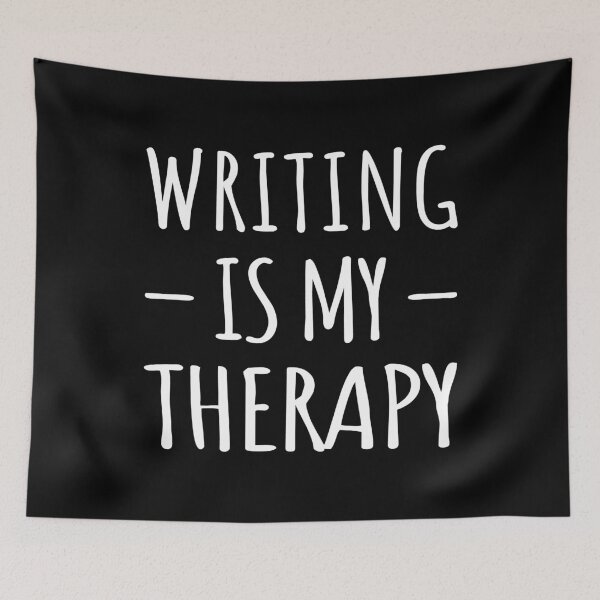 Item preview, Writing Is My Therapy I designed and sold by Lemon Pepper.