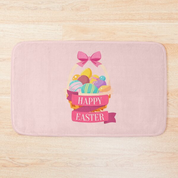 Item preview, Happy Easter Basket – Colorful Egg Hunt Design designed and sold by ROZWALCZ.