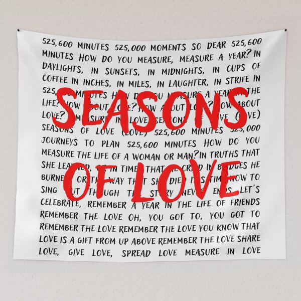 Item preview, Rent lyrics designed and sold by broadwaygirl142.