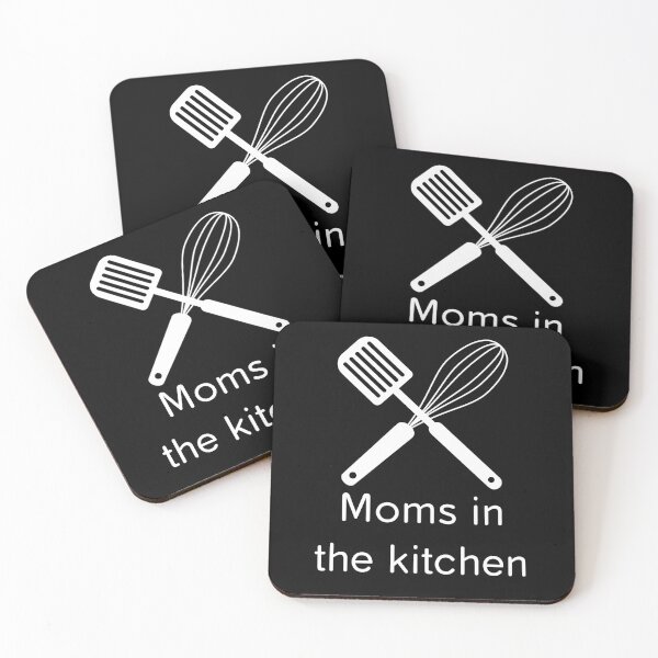Item preview, Moms in the kitchen - white designed and sold by VasInd.