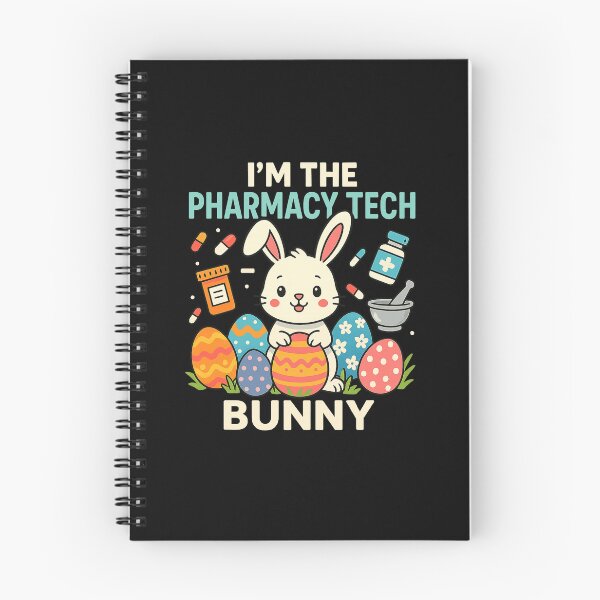 Item preview, I'm The Pharmacy Tech Bunny Funny Bunny Ear Easter  designed and sold by queenzoid.
