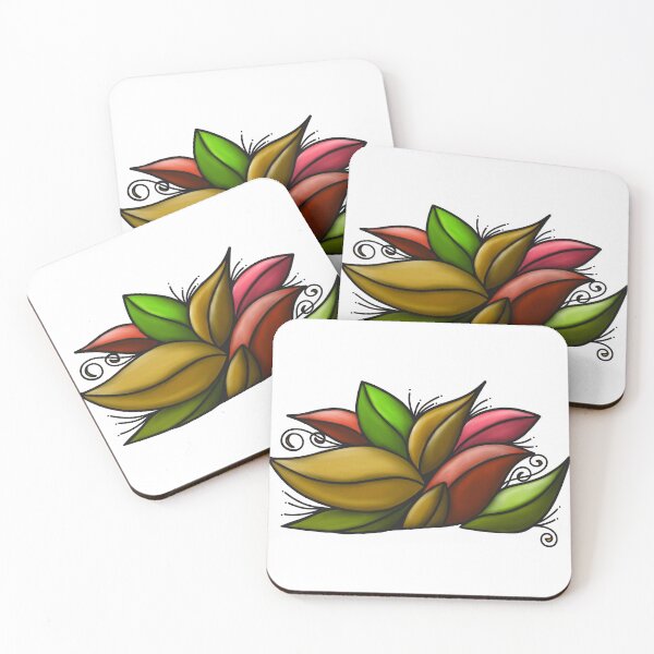 Item preview, Watermelon Leaf Cluster designed and sold by lezell.