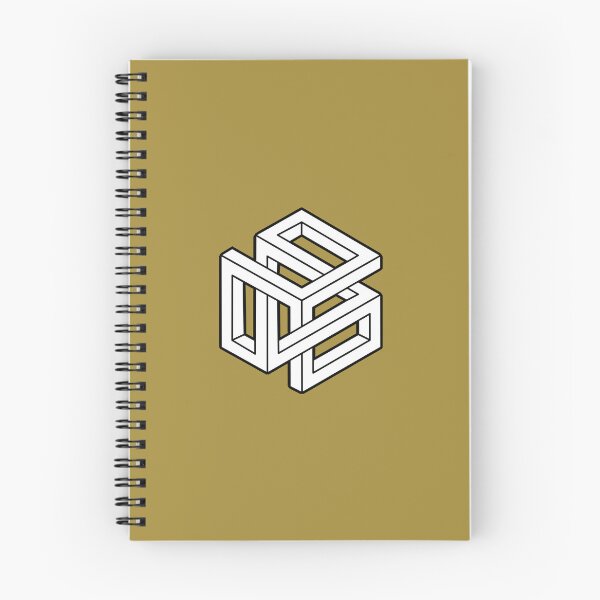 Item preview, Impossible Cube, Optical illusion, Visual Paradox designed and sold by PixelPunny.