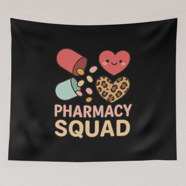 Item preview, Pharmacy Squad Pharmacist Technician Student designed and sold by queenzoid.