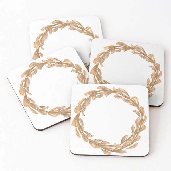Item preview, Dendrobium Orchid Illustration Style Plant Art Wreath Pattern. designed and sold by Xieurabbit.