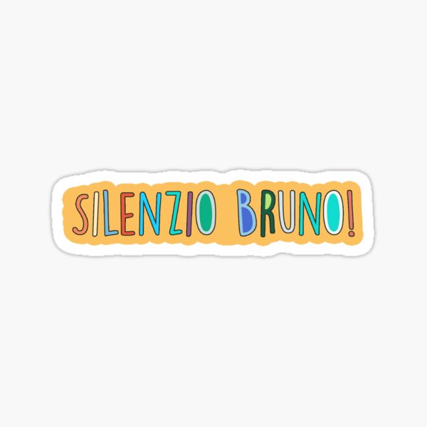 Artikel-Vorschau von Silenzio Bruno! Luca inspiriert , designt und verkauft von lauraaliceynco.