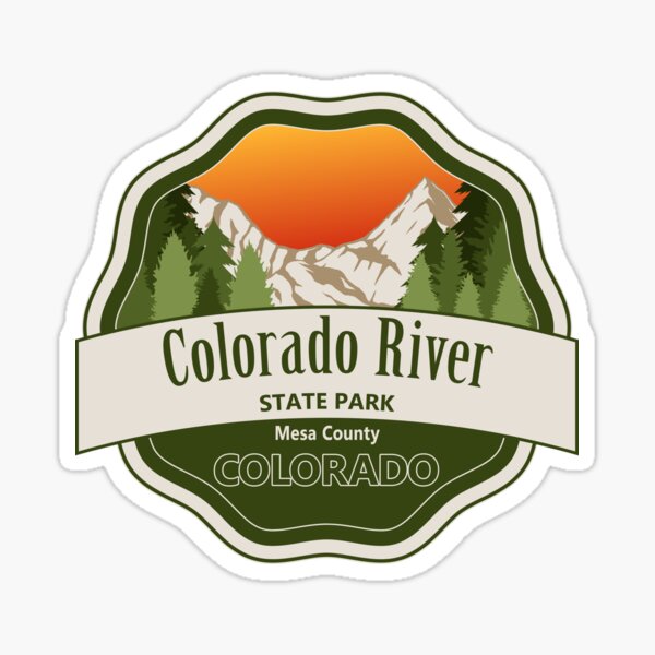 Item preview, Colorado River State Park Colorado designed and sold by Wanderful-roads.