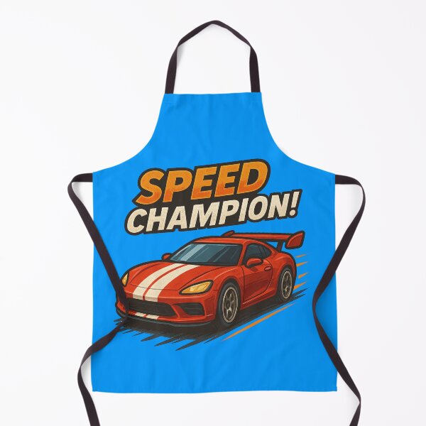 Item preview, Speed Champion – High-Octane Cartoon Sports Car for Racing Fans designed and sold by BestDetailer.