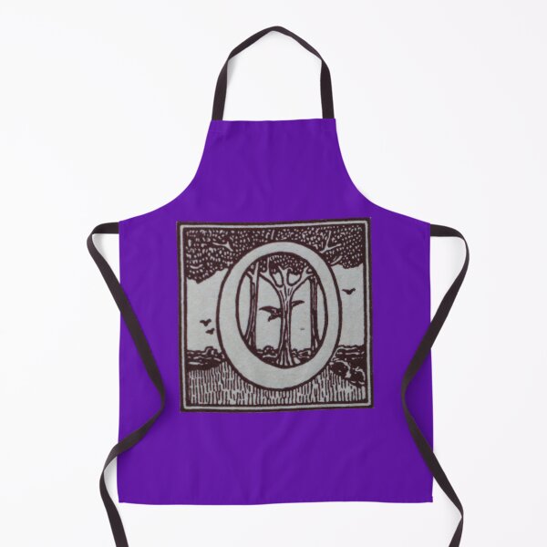 Item preview, Art by Mike Linocut and digitally edited, Alphabet Letter O, combinable designed and sold by allartbymike.