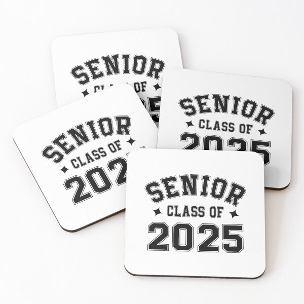 Item preview, Senior 2025: Graduation Design with Text and Stars designed and sold by Polarisofficial.
