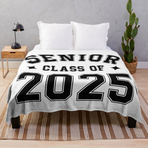 Item preview, Senior 2025: Graduation Design with Text and Stars designed and sold by Polarisofficial.