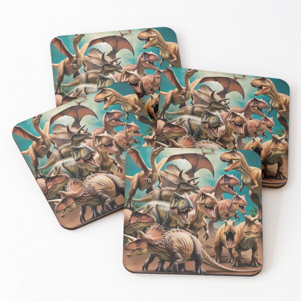 Item preview,  Assorted Dinosaur species Poster  designed and sold by Vintage Designs +.