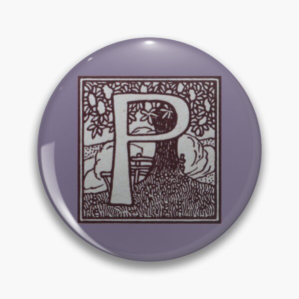 Item preview, Art by Mike Linocut and digitally edited, Alphabet Letter P, combinable designed and sold by allartbymike.