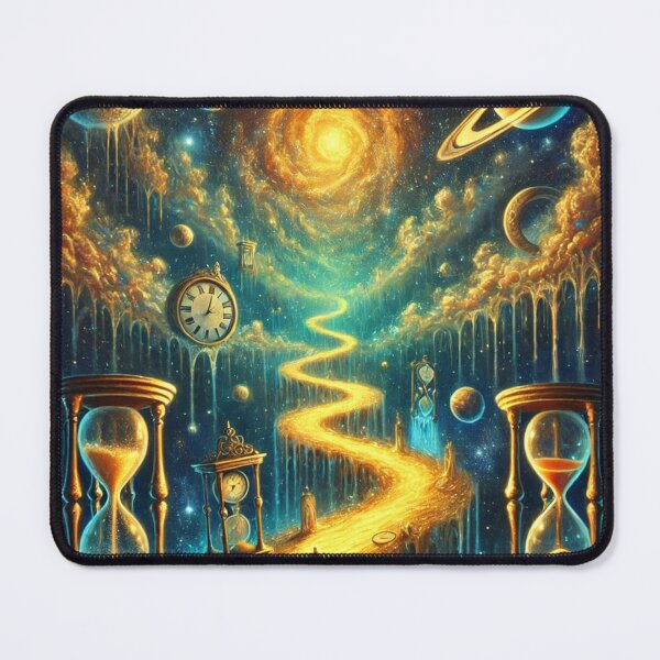 Item preview, Cosmic Time Path – Surreal Space & Time Art designed and sold by CreationbyNiki.
