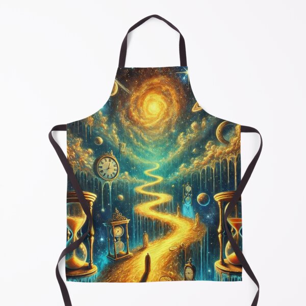 Item preview, Cosmic Time Path – Surreal Space & Time Art designed and sold by CreationbyNiki.