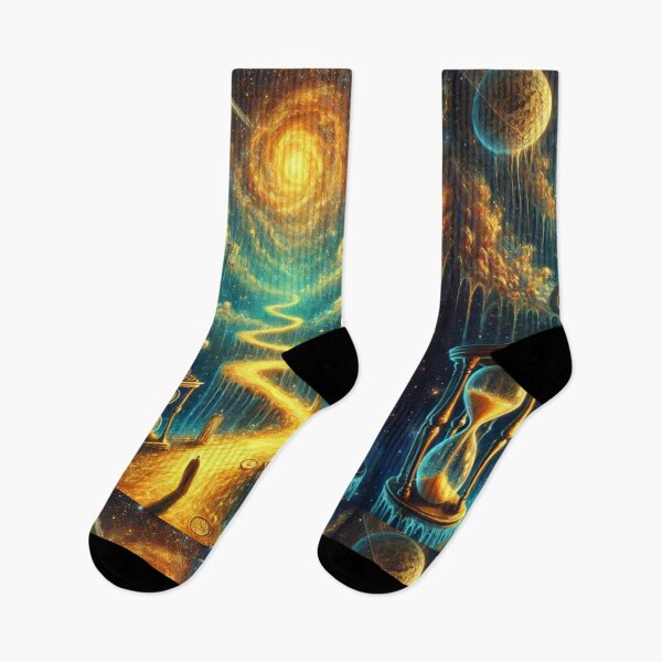 Item preview, Cosmic Time Path – Surreal Space & Time Art designed and sold by CreationbyNiki.