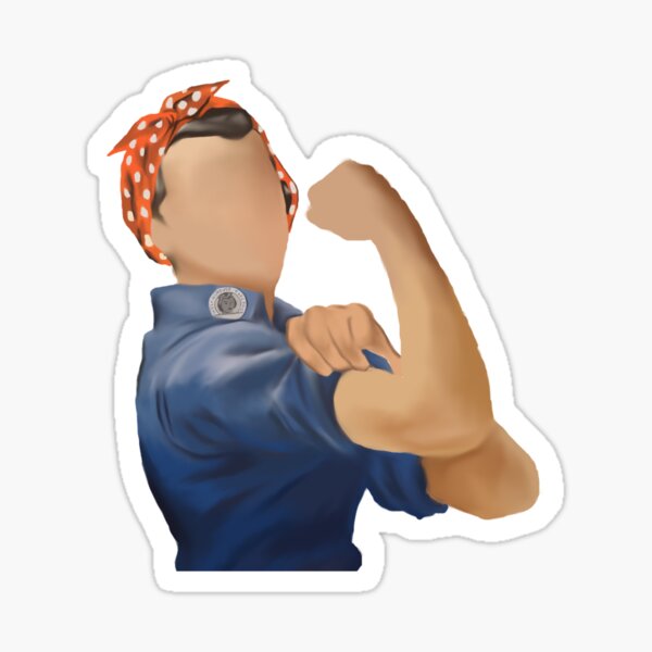 Item preview, Rosie the Riveter  designed and sold by lauraaliceynco.