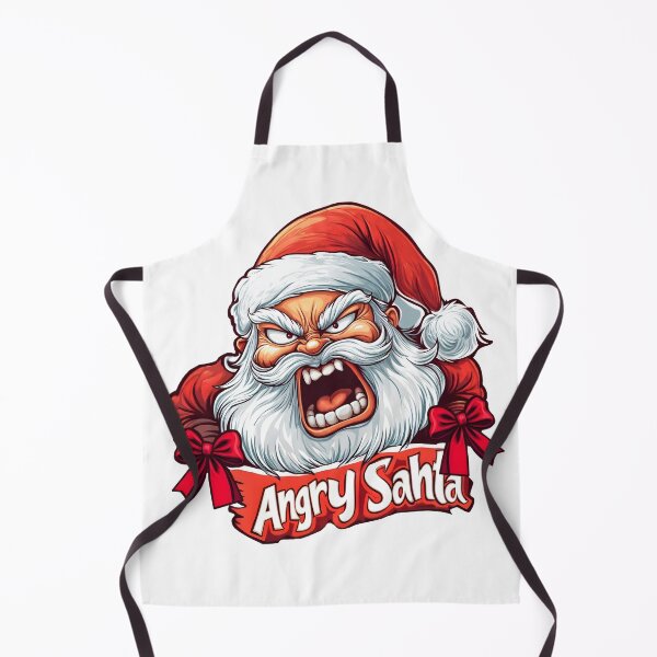Item preview, Angry Santa cartoon character designed and sold by olenapetol.