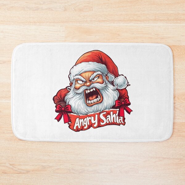 Item preview, Angry Santa cartoon character designed and sold by olenapetol.
