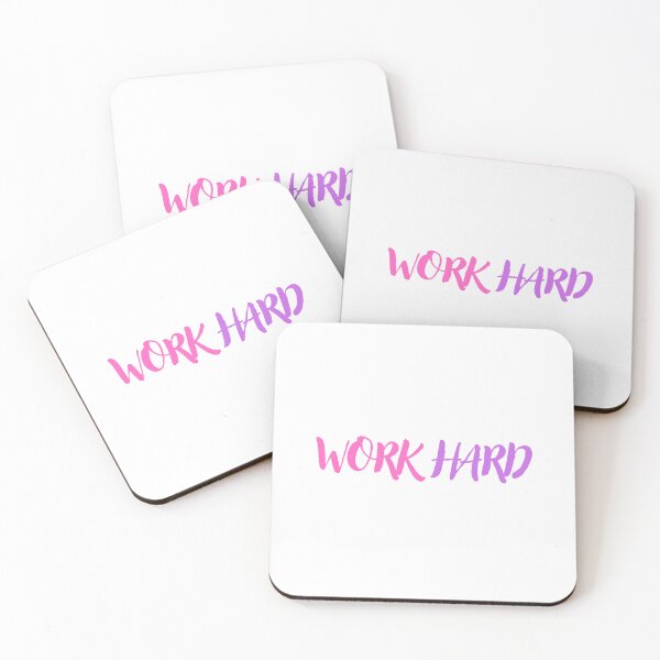 Item preview, Work Hard designed and sold by Naquo.
