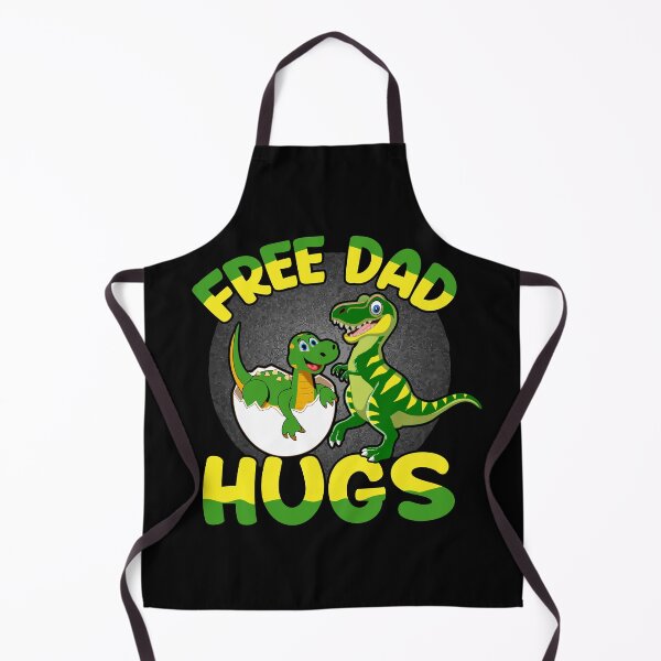 Item preview, Free Dad Hugs Dinosaur Dad & Kid | Funny Father's Day Dino Gift designed and sold by PRINYOS.