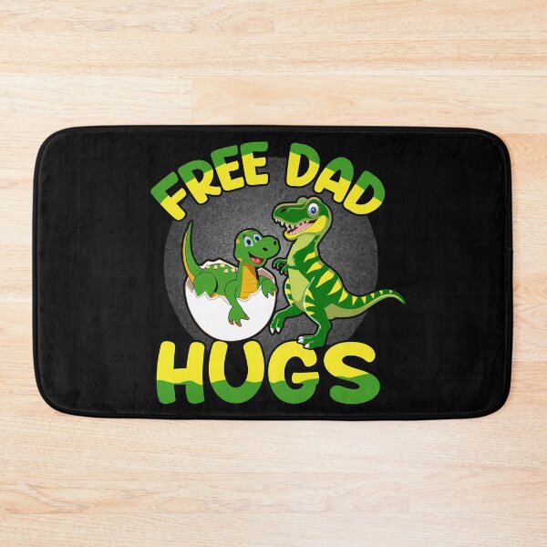 Item preview, Free Dad Hugs Dinosaur Dad & Kid | Funny Father's Day Dino Gift designed and sold by PRINYOS.