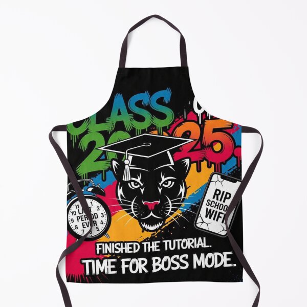 Item preview, Class of 2025, Time for boss mode, Senior graduation designed and sold by HippyTees.