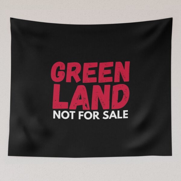 Item preview, GREENLAND NOT FOR SALE  designed and sold by closettycoot.