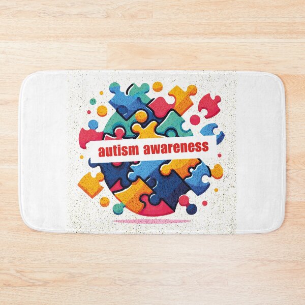 Item preview,  Autism Awareness – Bold & Meaningful Typography designed and sold by BasmaAtef.