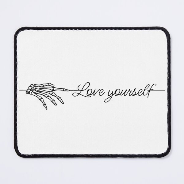 Item preview, Love Yourself Skeleton Hand Simple Design designed and sold by artbyemme.