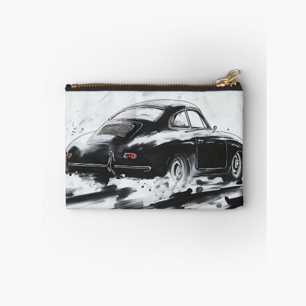 Item preview, Porsche 356 in motion Ink illustration designed and sold by blackdogshop.