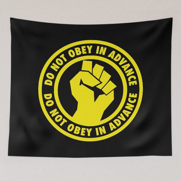 Item preview, Not Obey on Advance - Resistance Fist designed and sold by Thelittlelord.