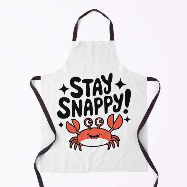 Item preview, Stay Snappy! Cute Crab Pun designed and sold by PMCreative.