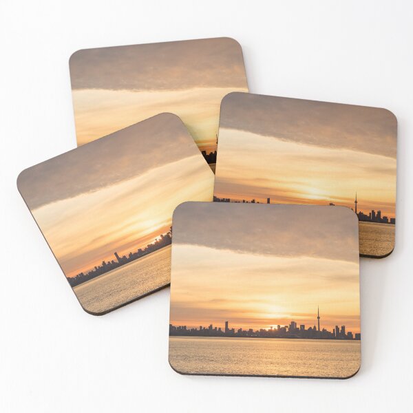 Item preview, Every Morning is Different - Toronto First Sunrays in Cyber Yellow  designed and sold by Georgia Mizuleva.