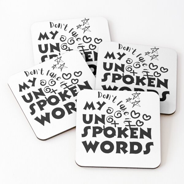 Item preview, My unspoken words designed and sold by rspsp.
