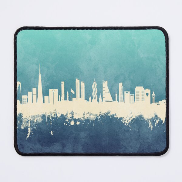 Item preview, Jeddah Saudi Arabia Skyline designed and sold by ArtPrints.